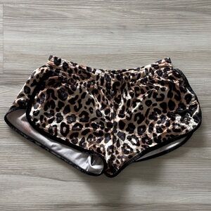 Leopard Print Women's Shorts